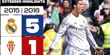 REAL MADRID 6-1 REAL SPORTING 2015/16 | RESUMEN ampliado REAL MADRID 6-1 REAL SPORTING 2015/16 | RESUMEN ampliado