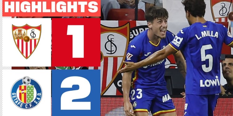 SEVILLA FC 1 – 2 GETAFE CF | RESUMEN LALIGA EA SPORTS SEVILLA FC 1 – 2 GETAFE CF | RESUMEN LALIGA EA SPORTS