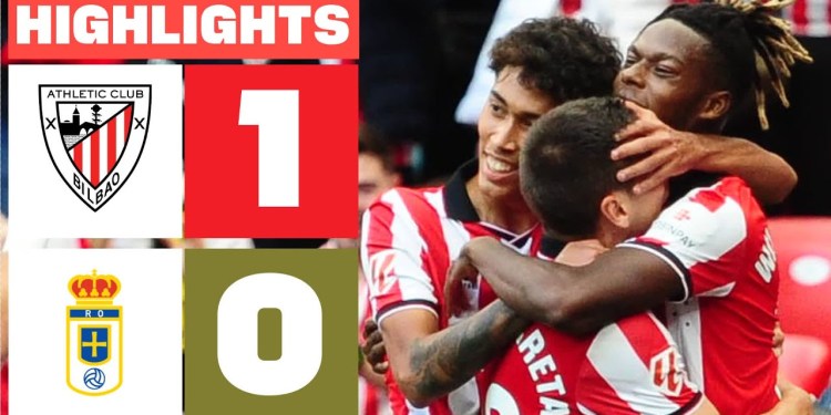 ATHLETIC CLUB 1 – 0 REAL OVIEDO | RESUMEN LALIGA EA SPORTS ATHLETIC CLUB 1 – 0 REAL OVIEDO | RESUMEN LALIGA EA SPORTS