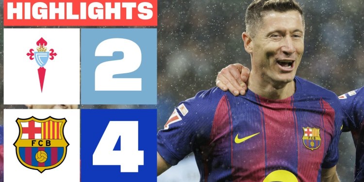 CELTA 2 – 4 FC BARCELONA | RESUMEN LALIGA EA SPORTS CELTA 2 – 4 FC BARCELONA | RESUMEN LALIGA EA SPORTS