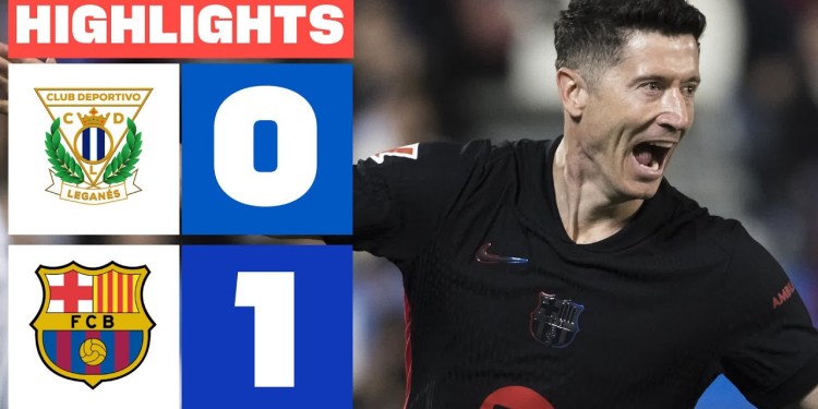 CD LEGANÉS 0 – 1 FC BARCELONA I RESUMEN LALIGA EA SPORTS CD LEGANÉS 0 – 1 FC BARCELONA I RESUMEN LALIGA EA SPORTS