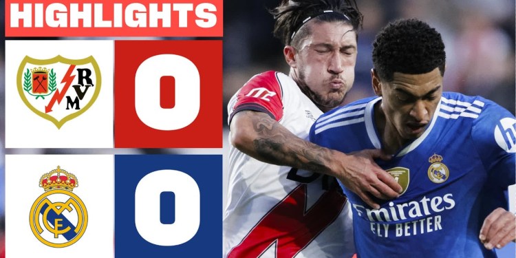 RAYO VALLECANO 0 – 0 REAL MADRID | RESUMEN LALIGA EA SPORTS RAYO VALLECANO 0 – 0 REAL MADRID | RESUMEN LALIGA EA SPORTS