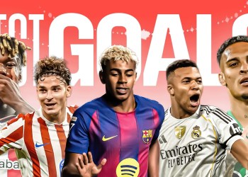 Los MEJORES GOLES de LALIGA EA SPORTS 2025/26 hasta ahora Los MEJORES GOLES de LALIGA EA SPORTS 2025/26 hasta ahora