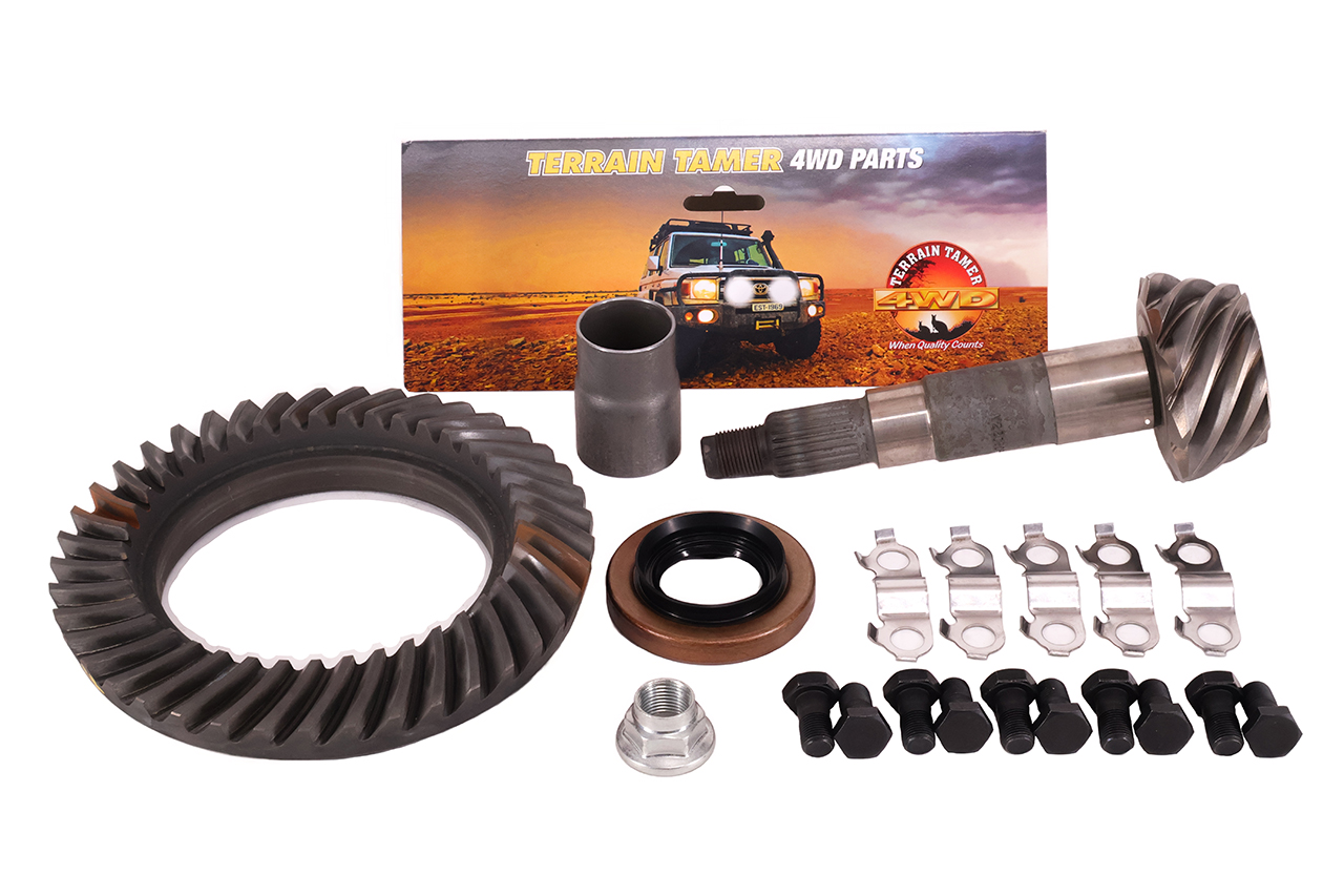 C/W & PINION FRONT T=41:10 RATIO 4.10:1 C/W & PINION FRONT T=41:10 RATIO 4.10:1