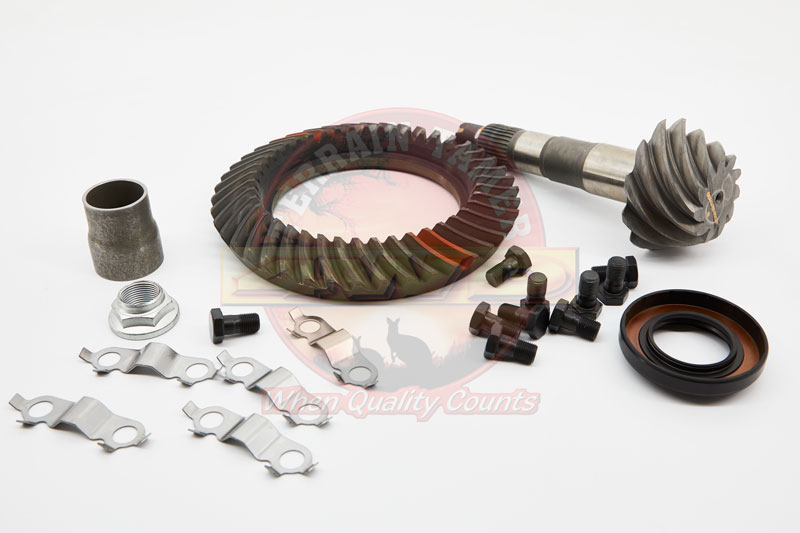 CW & PINION FRONT T=43:11 RATIO 3.90:1 SUITS WITH DIFF LOCK CW & PINION FRONT T=43:11 RATIO 3.90:1 SUITS WITH DIFF LOCK