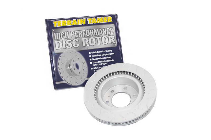 T/T SLOTTED & DIMPLED DISC ROTOR REAR T/T SLOTTED & DIMPLED DISC ROTOR REAR