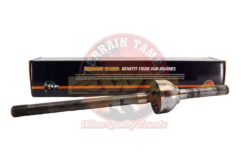 CV & AXLE ASSY R/H WITHOUT ABS & WITHOUT FREE WHEELING HUBS