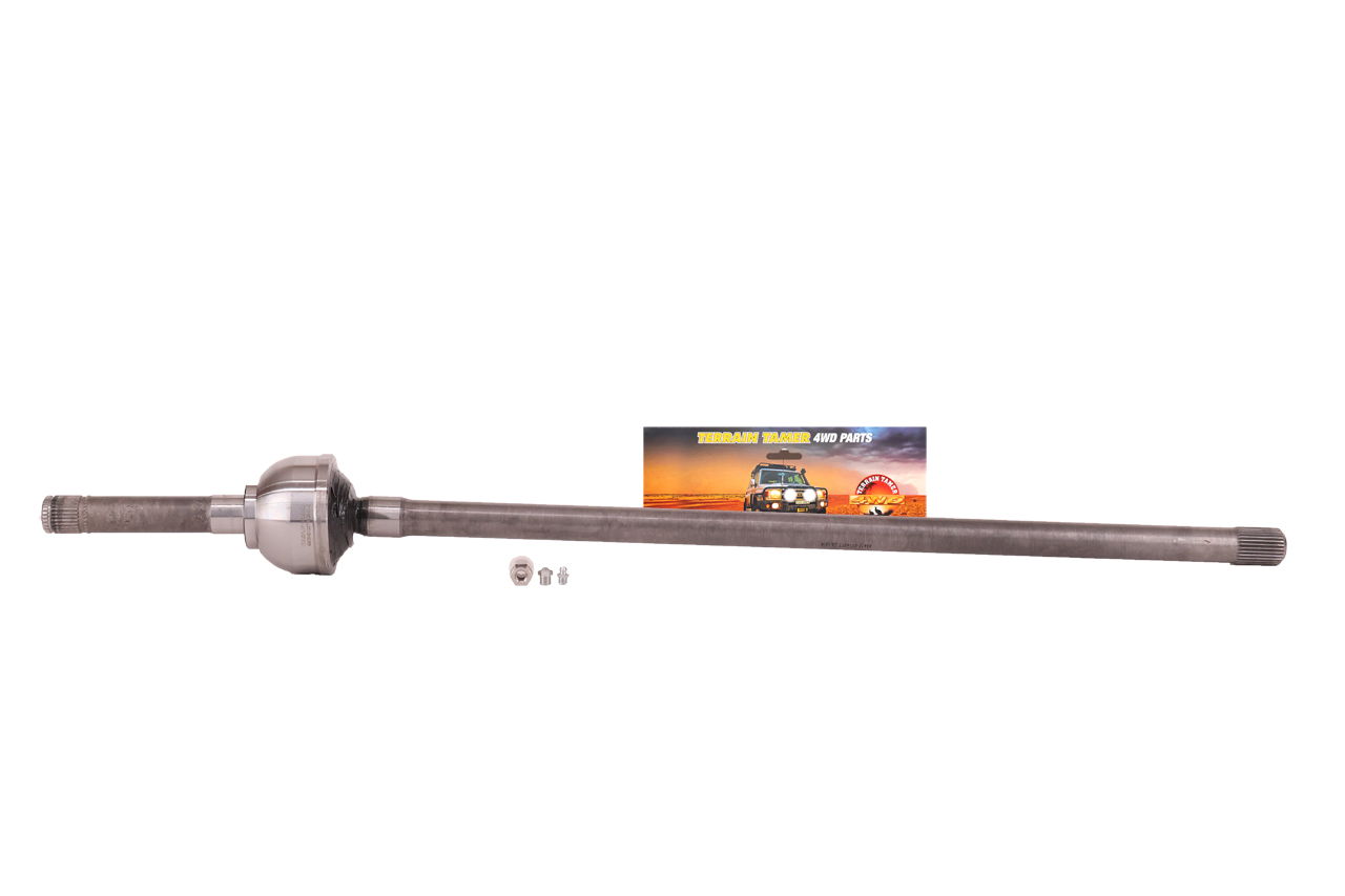 CV & AXLE ASSY GREASEABLE L/H SUIT AUTO & FREE WHEELING HUBS CV & AXLE ASSY GREASEABLE L/H SUIT AUTO & FREE WHEELING HUBS
