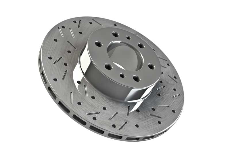 T/T DIMPLED & SLOTTED DISC ROTOR FRONT T/T DIMPLED & SLOTTED DISC ROTOR FRONT