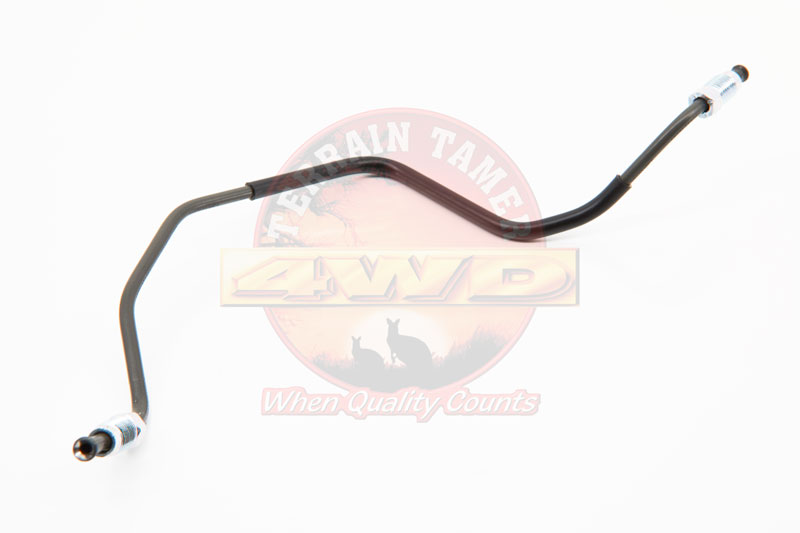 TUBE FRONT BRAKE T PIECE TO FLEX HOSE R/H WITHOUT DIFF LOCK TUBE FRONT BRAKE T PIECE TO FLEX HOSE R/H WITHOUT DIFF LOCK
