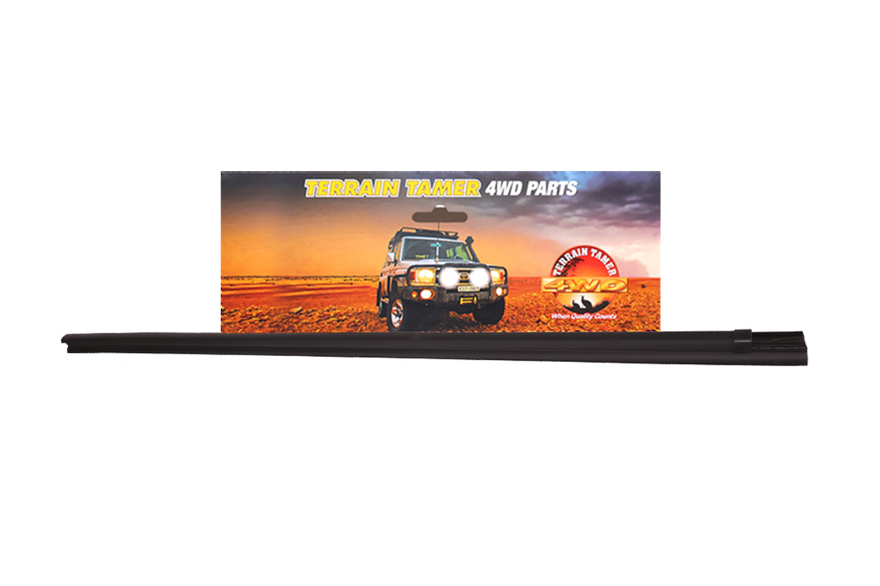 WEATHERSTRIP FRONT DOOR GLASS OUTER R/H SINGLE & XTR CAB WEATHERSTRIP FRONT DOOR GLASS OUTER R/H SINGLE & XTR CAB