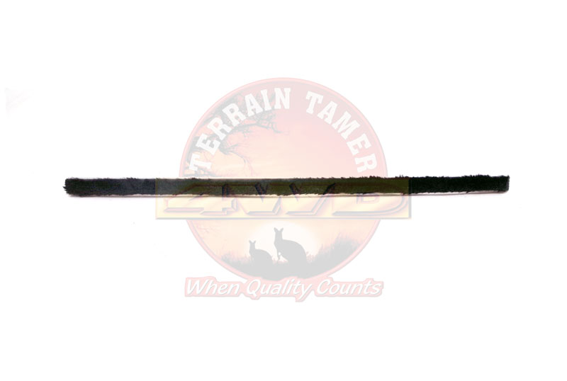 WEATHERSTRIP FRONT DOOR GLASS INNER WEATHERSTRIP FRONT DOOR GLASS INNER