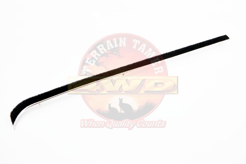 WEATHERSTRIP FRONT DOOR GLASS OUTER R/H SUITS 1/4 WINDOW WEATHERSTRIP FRONT DOOR GLASS OUTER R/H SUITS 1/4 WINDOW