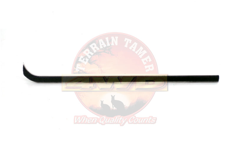 WEATHERSTRIP FRONT DOOR GLASS OUTER L/H SUITS 1/4 WINDOW WEATHERSTRIP FRONT DOOR GLASS OUTER L/H SUITS 1/4 WINDOW