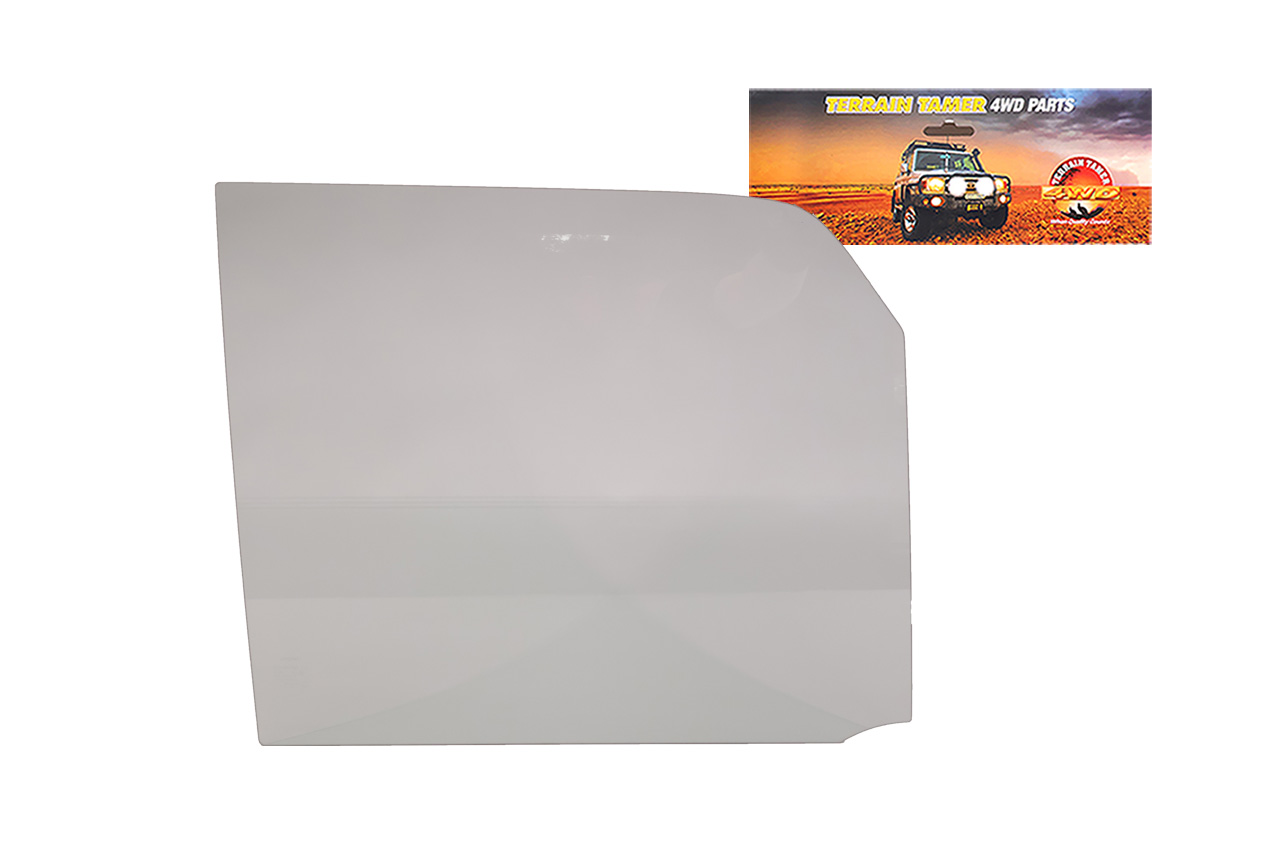 DOOR GLASS FRONT R/H SUITS WITH VENT WINDOW GREEN T=4.0 DOOR GLASS FRONT R/H SUITS WITH VENT WINDOW GREEN T=4.0