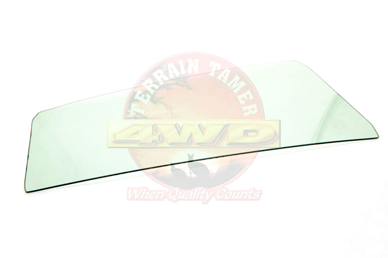 GLASS REAR DOOR QUARTER WINDOW R/H T=3.5 GREEN GLASS REAR DOOR QUARTER WINDOW R/H T=3.5 GREEN