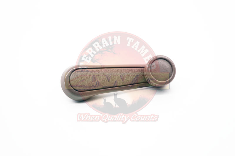 HANDLE FRONT OR REAR DOOR WINDOW REGULATOR OAK TRIM HANDLE FRONT OR REAR DOOR WINDOW REGULATOR OAK TRIM