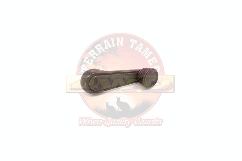 HANDLE FRONT OR REARDOOR WINDOW REGULATOR DARK BROWN HANDLE FRONT OR REARDOOR WINDOW REGULATOR DARK BROWN