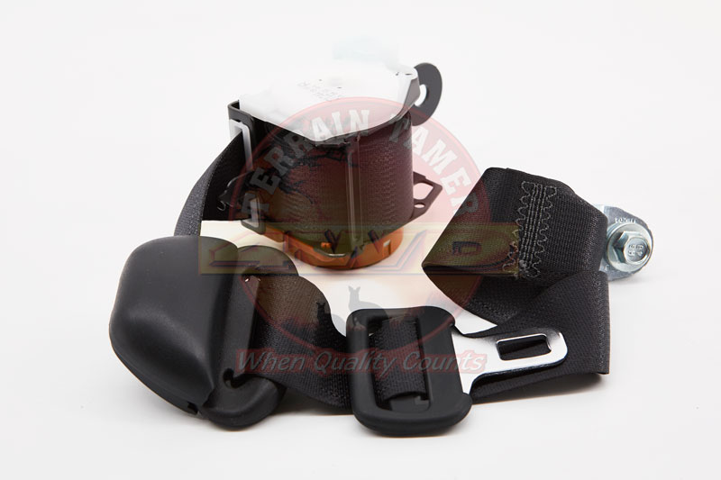 SEAT BELT FRONT OUTER R/H BLACK TRIM SEAT BELT FRONT OUTER R/H BLACK TRIM