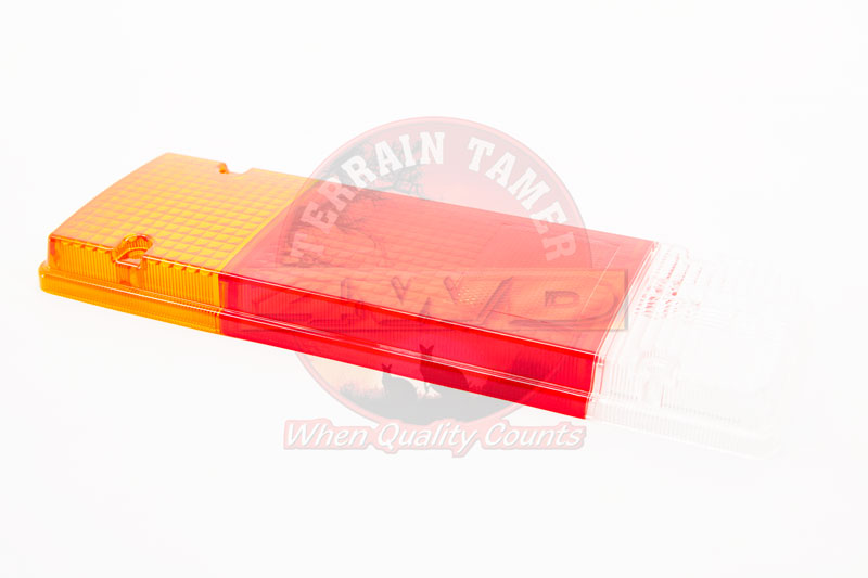 LENS REAR R/H UTE WITH INNER NOTCH SUITS GENUINE LAMP LENS REAR R/H UTE WITH INNER NOTCH SUITS GENUINE LAMP