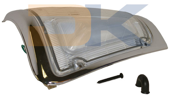 LAMP ASSY FRONT R/H CORNER CHROME THICK RIM TAIWANESE LAMP ASSY FRONT R/H CORNER CHROME THICK RIM TAIWANESE