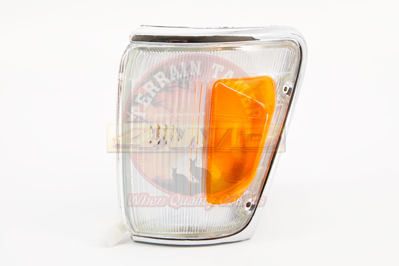 LAMP ASSY FRONT L/H CORNER CHROME THIN RIM TAIWANESE LAMP ASSY FRONT L/H CORNER CHROME THIN RIM TAIWANESE