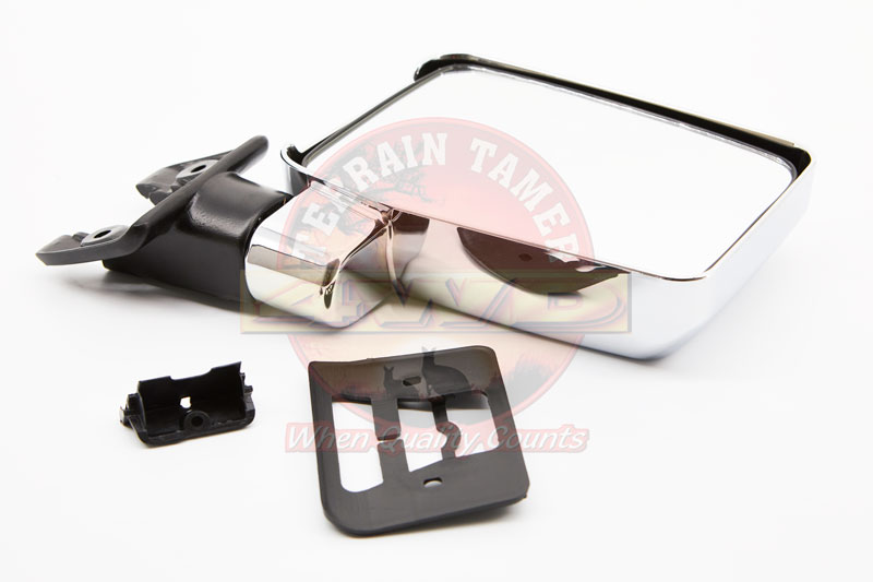 MIRROR ASSY EXTERIOR L/H CHROME MIRROR ASSY EXTERIOR L/H CHROME