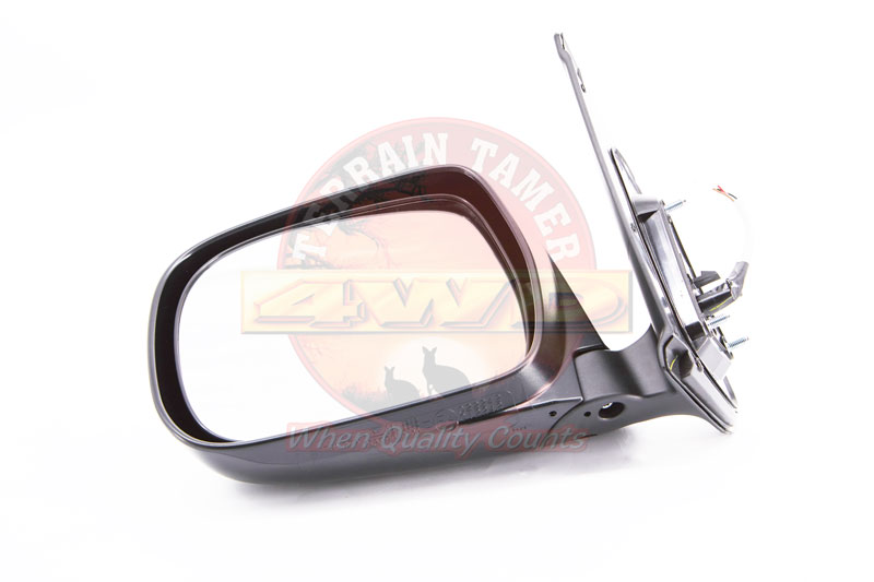 MIRROR OUTER L/H ELECTRIC BLACK NO INDICATOR DLX SPEC MIRROR OUTER L/H ELECTRIC BLACK NO INDICATOR DLX SPEC