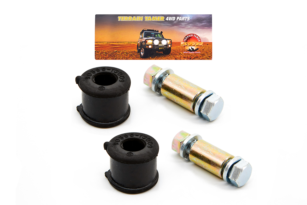 BUSH KIT STABILIZER BAR EYE INCLUDES BUSH,SLEEVE,BOLT&NUT BUSH KIT STABILIZER BAR EYE INCLUDES BUSH,SLEEVE,BOLT&NUT
