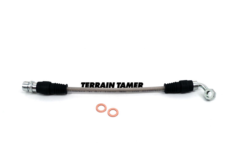 BRAIDED BRAKE HOSE REAR R/H SUITS ABS & VSC BRAIDED BRAKE HOSE REAR R/H SUITS ABS & VSC
