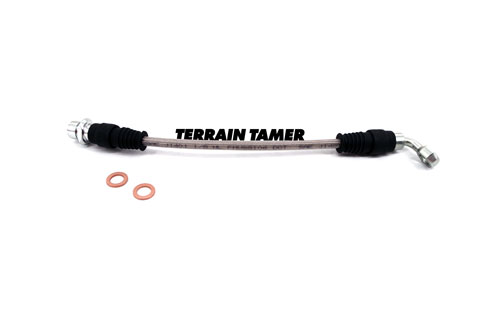 BRAIDED BRAKE HOSE REAR L/H SUITS ABS & VSC BRAIDED BRAKE HOSE REAR L/H SUITS ABS & VSC