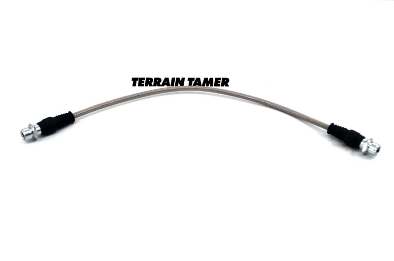 BRAIDED BRAKE HOSE REAR CHASSIS TO DIFF HOUSING R/H + VSC BRAIDED BRAKE HOSE REAR CHASSIS TO DIFF HOUSING R/H + VSC
