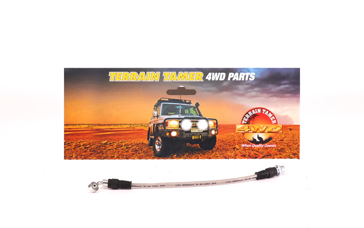 BRAIDED BRAKE HOSE REAR R/H BRAIDED BRAKE HOSE REAR R/H