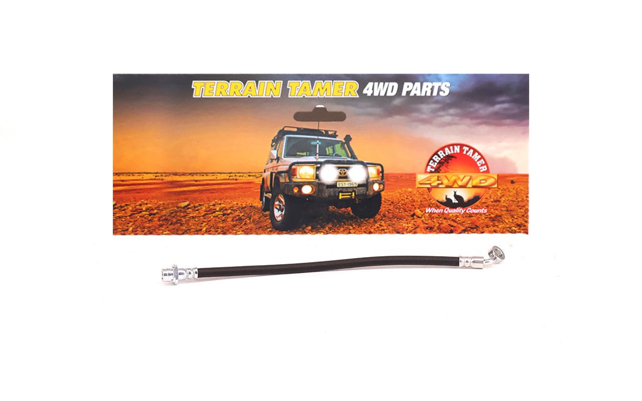 BRAKE HOSE REAR L/H RUBBER BRAKE HOSE REAR L/H RUBBER