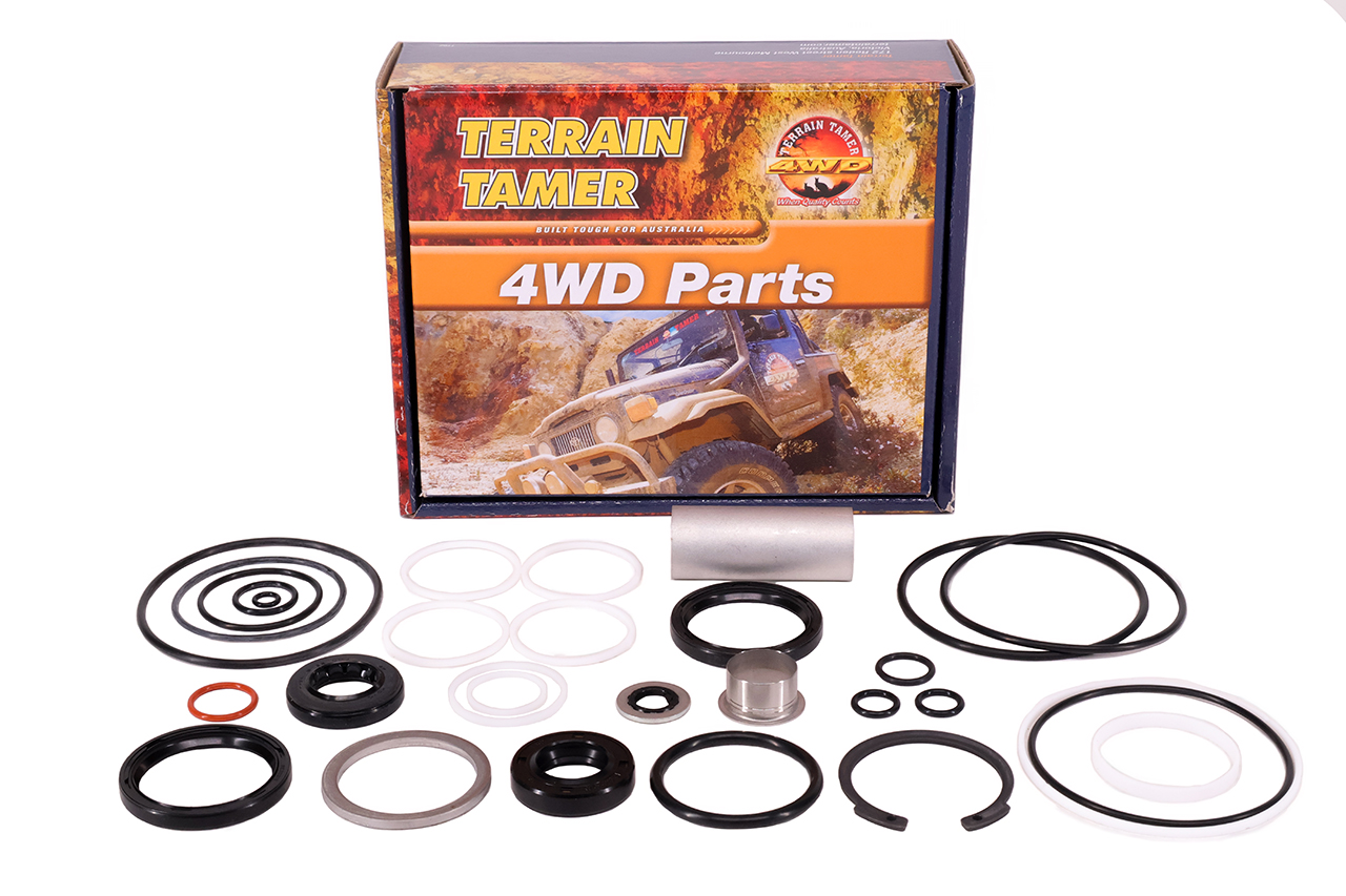 GASKET & SEAL KIT MAJOR POWER STEERING BOX + SPEEDI SLEEVE