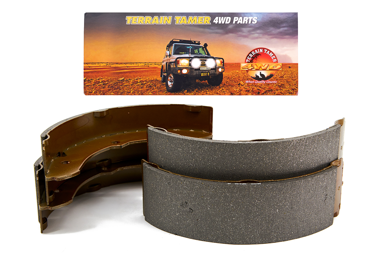 BRAKE SHOE KIT 45# RR 9/75-7/80 4# FRT 9/75-10/82 295X75X6.4 BRAKE SHOE KIT 45# RR 9/75-7/80 4# FRT 9/75-10/82 295X75X6.4