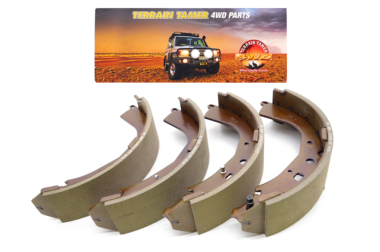 BRAKE SHOE KIT SUITS WITH ABS & REAR DRUM BRAKE OS SPEC BRAKE SHOE KIT SUITS WITH ABS & REAR DRUM BRAKE OS SPEC