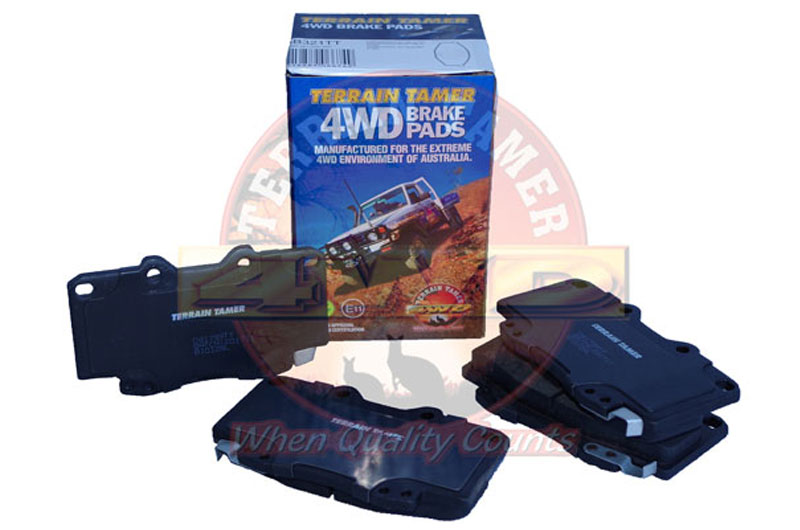 DISC PAD SET FRONT TERRAIN TAMER WITHOUT VSC 297MM DIA DISC