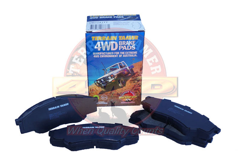 DISC PAD SET FRONT TERRAIN TAMER DISC PAD SET FRONT TERRAIN TAMER