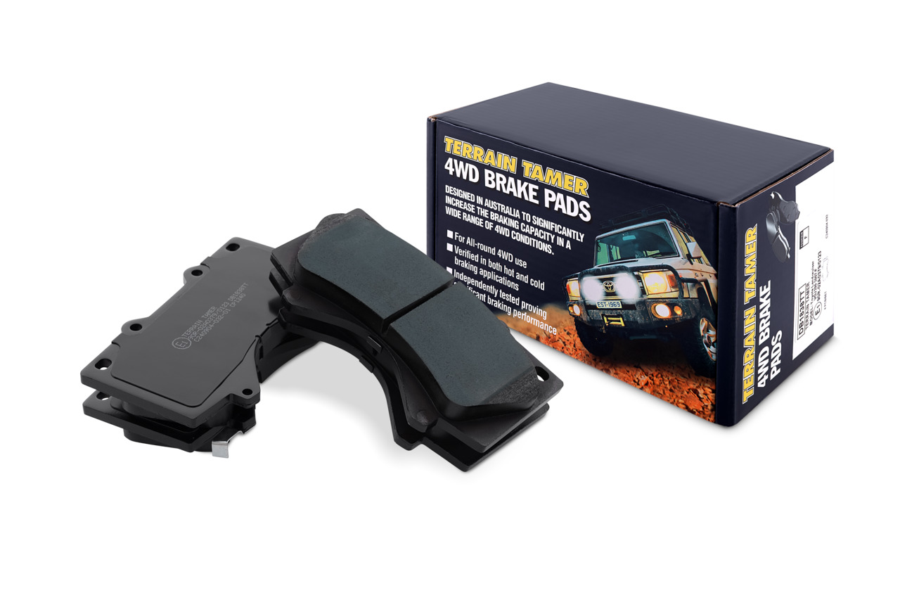 DISC PAD SET FRONT TERRAIN TAMER DISC PAD SET FRONT TERRAIN TAMER