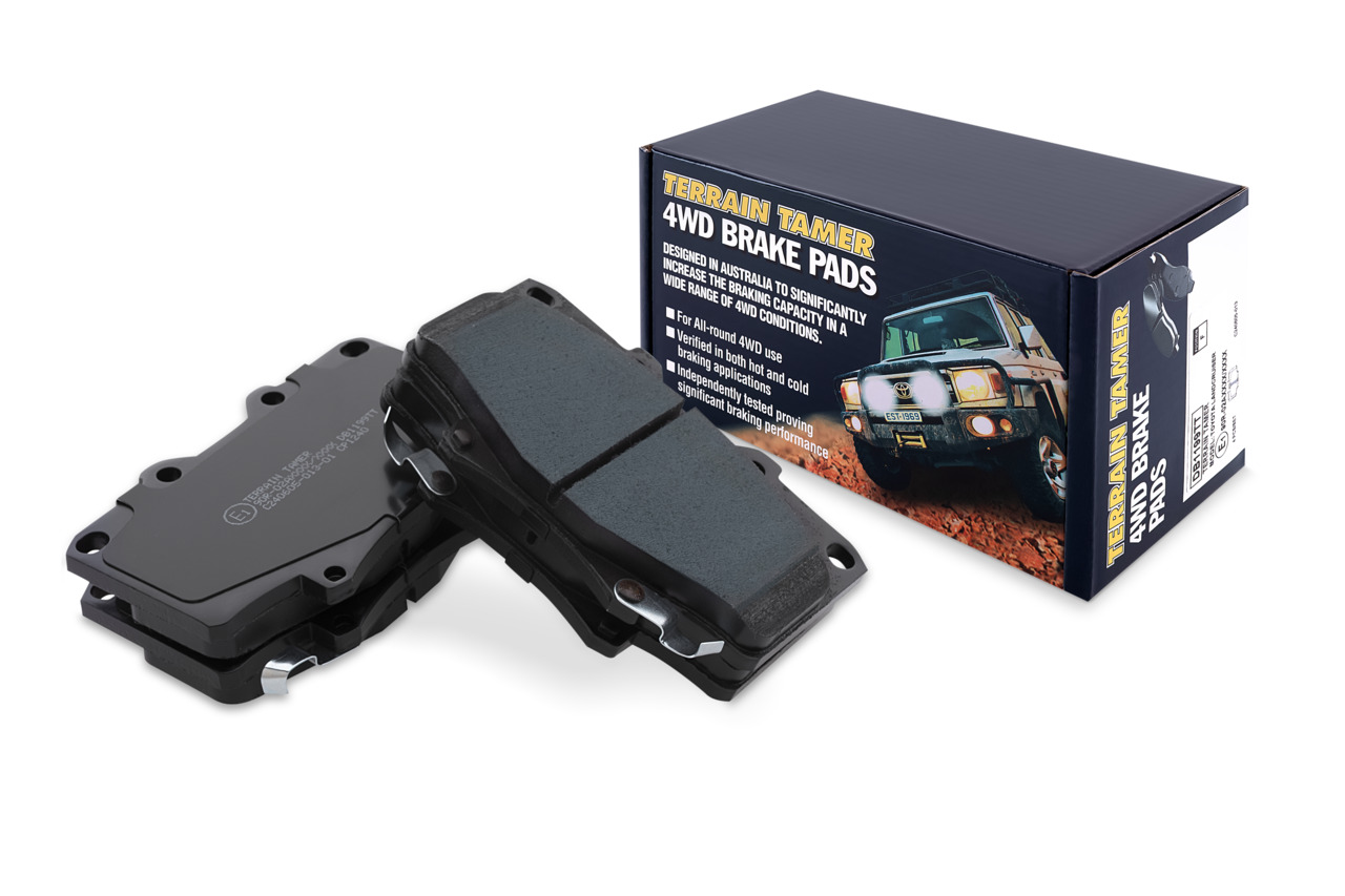 DISC PAD SET FRONT TERRAIN TAMER DISC PAD SET FRONT TERRAIN TAMER