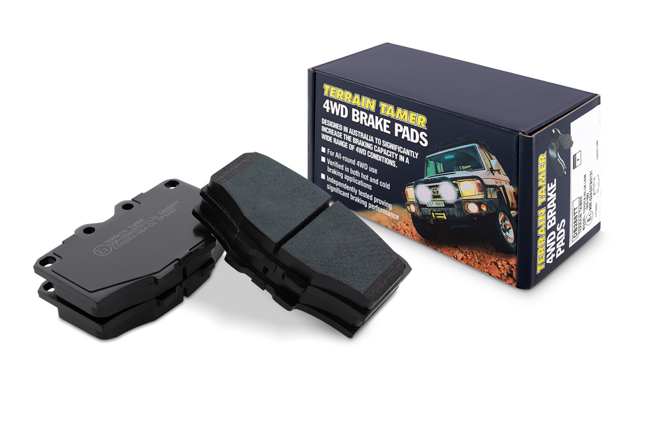 DISC PAD SET FRONT TERRAIN TAMER DISC PAD SET FRONT TERRAIN TAMER