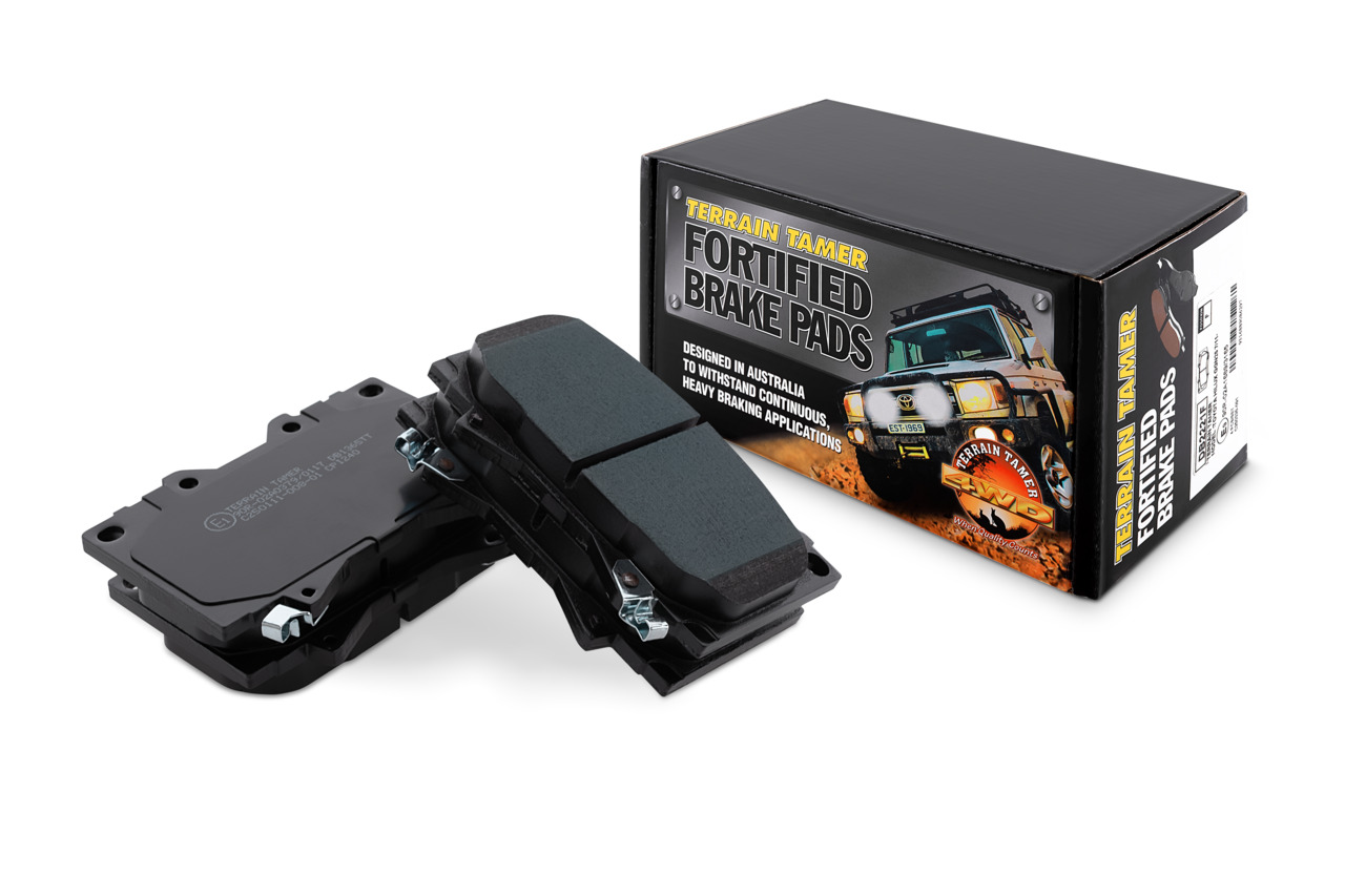 TT FORTIFIED BRAKE PADS FRONT 143MM LONG VSC TT FORTIFIED BRAKE PADS FRONT 143MM LONG VSC