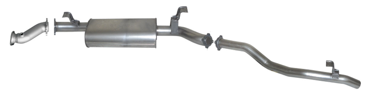 HI FLOW DPF BACK EXHAUST KIT 409 STAINLESS STEEL HI FLOW DPF BACK EXHAUST KIT 409 STAINLESS STEEL