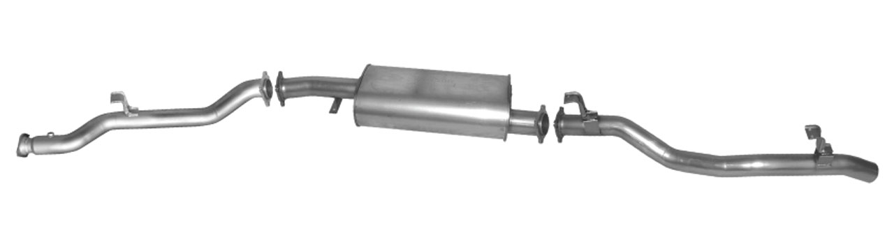 HI FLOW DPF BACK EXHAUST KIT 409 STAINLESS STEEL HI FLOW DPF BACK EXHAUST KIT 409 STAINLESS STEEL