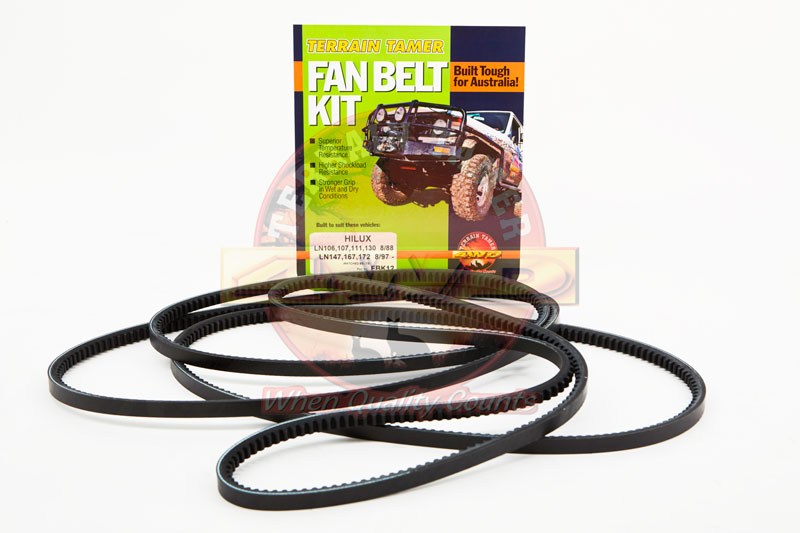 FAN BELT KIT FAN POWER STEERING & A/C FAN BELT KIT FAN POWER STEERING & A/C