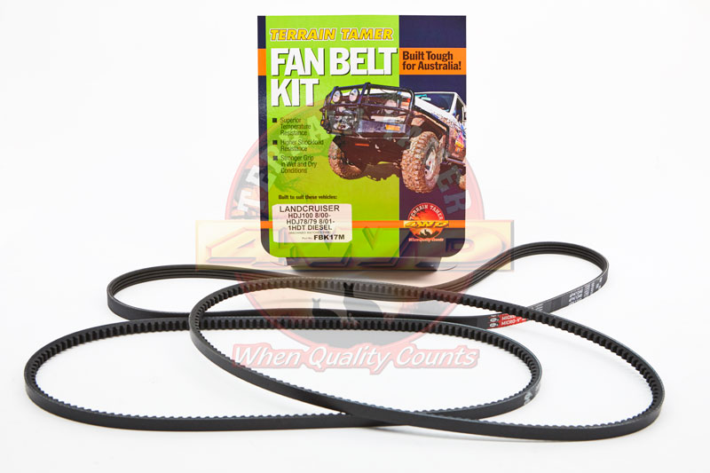 FAN BELT KIT FAN & A/C FAN BELT MATCHED PAIR FAN BELT KIT FAN & A/C FAN BELT MATCHED PAIR