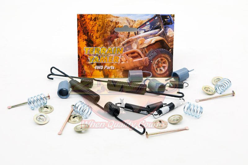 REAR BRAKE SPRING KIT (DRUM BRAKES) REAR BRAKE SPRING KIT (DRUM BRAKES)