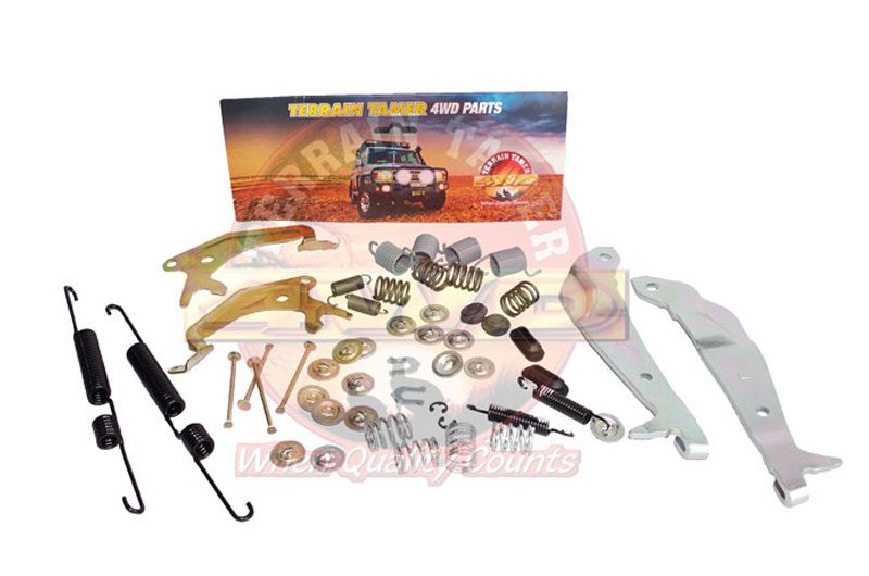 REAR BRAKE MASTER SPRING KIT INCLUDES SPRINGS LEVERS ETC REAR BRAKE MASTER SPRING KIT INCLUDES SPRINGS LEVERS ETC
