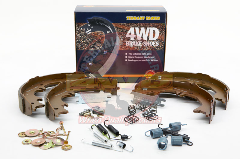 HANDBRAKE SHOE & PARTS KIT HANDBRAKE SHOE & PARTS KIT